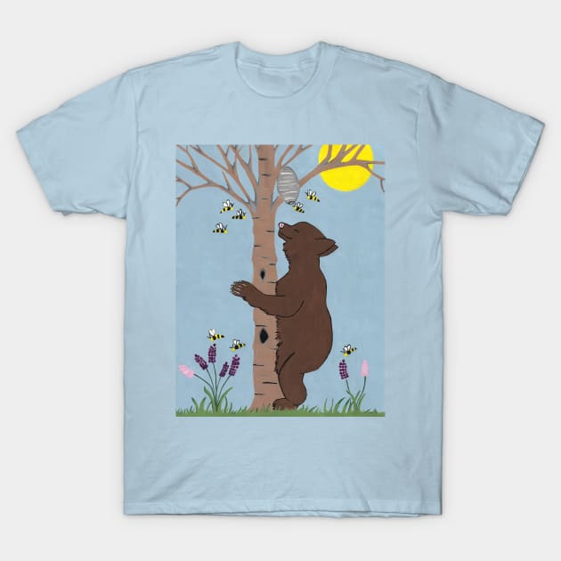 BEES And The Bear T-Shirt by SartorisArt1